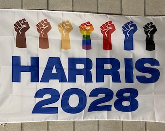 Bandiera Kamala Harris Rainbow 3x5 Piedi - Nuova Per La Campagna 2020