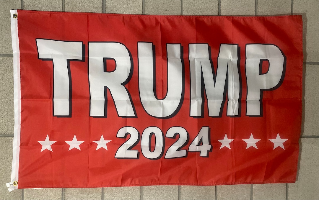 Conservative Flag 2024 "Don't Blame Me I Voted For Trump" 2024 Flag - 3x5 Feet MAGA USA Banner With Brass Grommets Valley Forge Flag Brass Flag Flag Poles