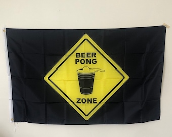 3 x 5 FT Student Athlete Flag - Funny Pong Flags College
