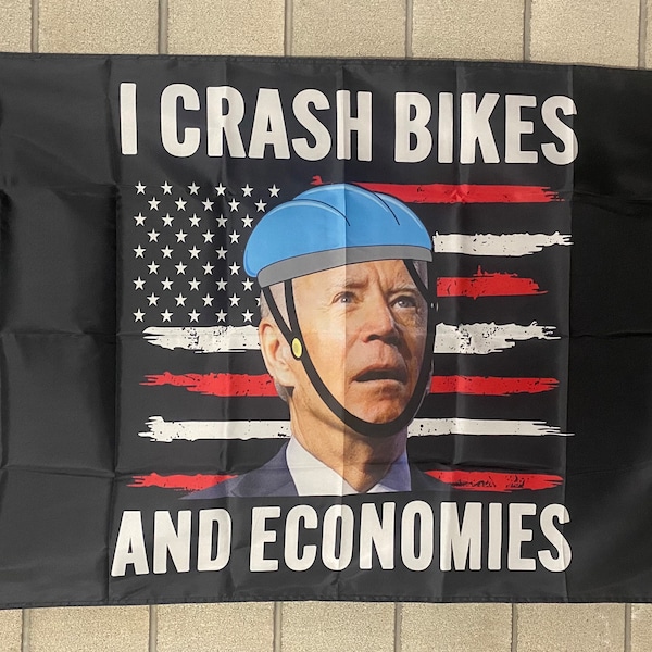 Republican Flag FREE USA SHIP Joe Biden Sucks Bike Wreck Save America Red Trump Desantis Guns Libs Suck Desantis Sign Banner Poster 3x5’