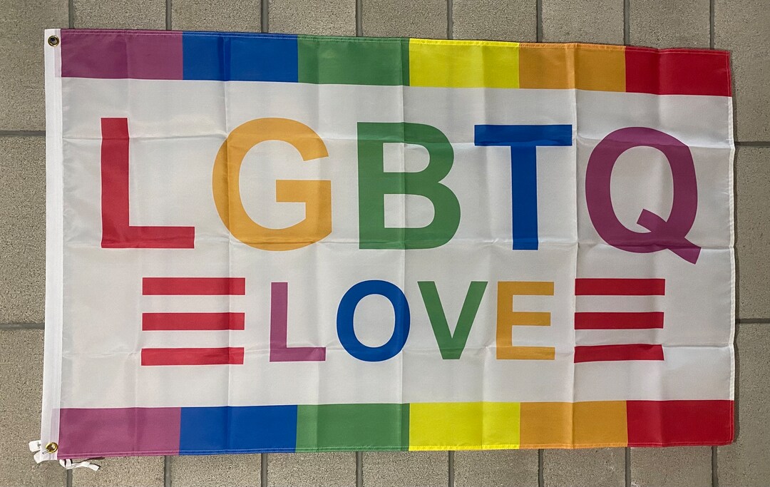 We Love Rights LGBTQ Love Equality Flag FREE Usa SHIP Pride Love Same Sex Marriage ...