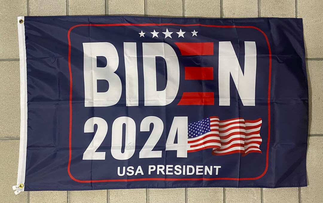 Joe Biden President 2024 Flag FREE USA SHIP Save America Harris Vote