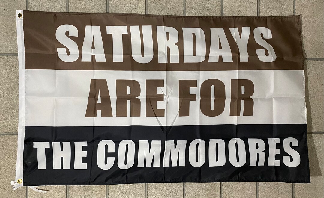 Vanderbilt Commodores Stripes Banner Flag - 3x5 Foot Large Grommet College Flag