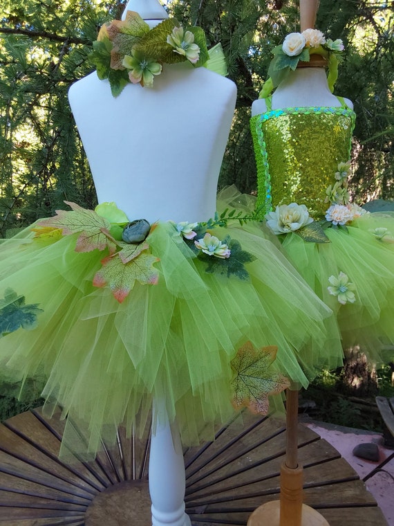 Forest Fairy Costume Green Child Forest Fairy Costume Green Child