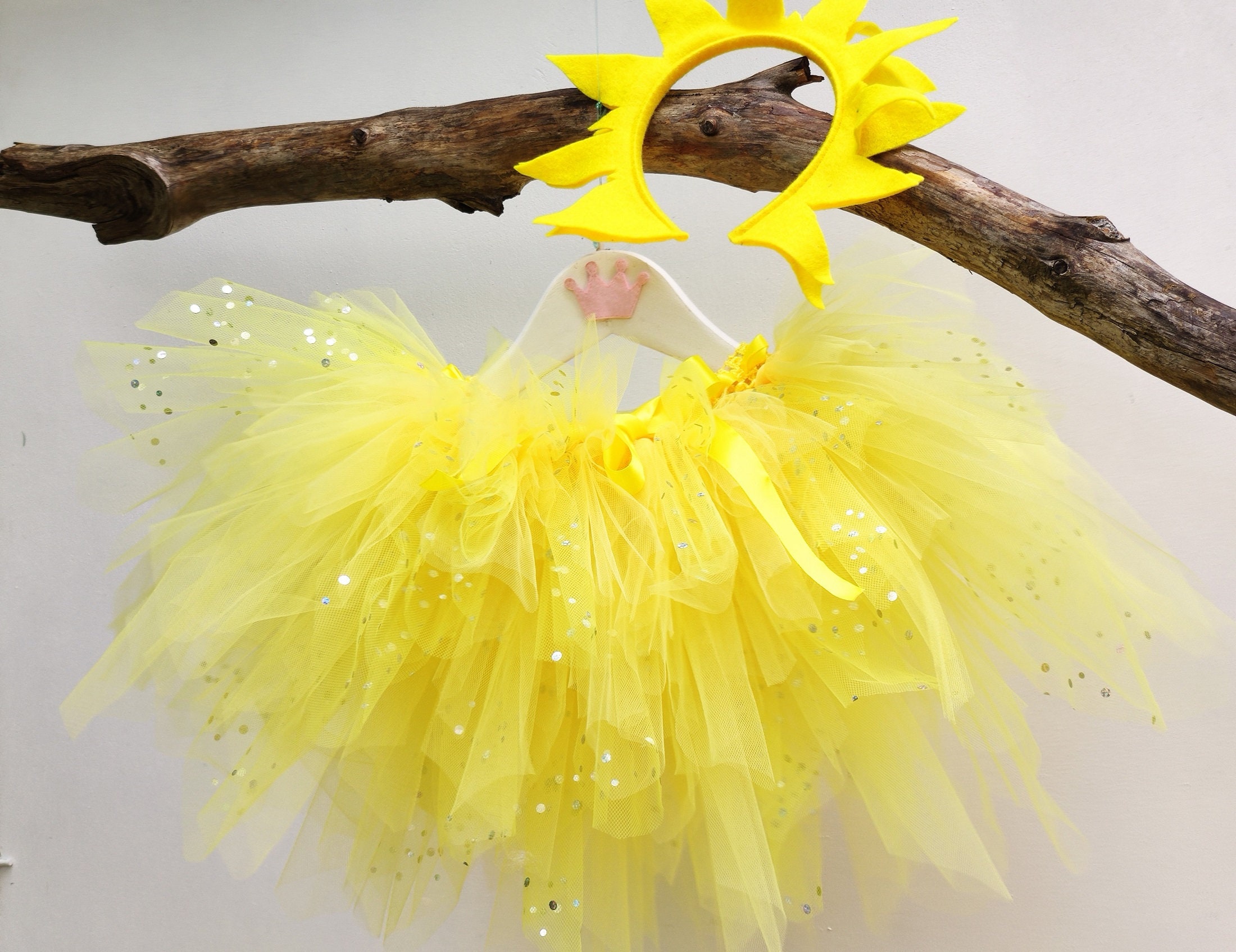 Disfraz de sol para niña con tutu hotsell