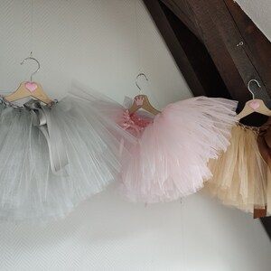 Costume Tutu per Ballerina Bambina azzurro gonnellina ballo in tulle  carnevale