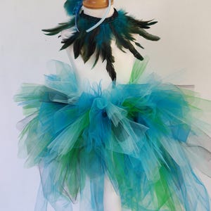 Hummingbird costume, bird tutu skirt, children&#39;s costume, show tutu, Halloween, carnival, birthday or Christmas gift for children