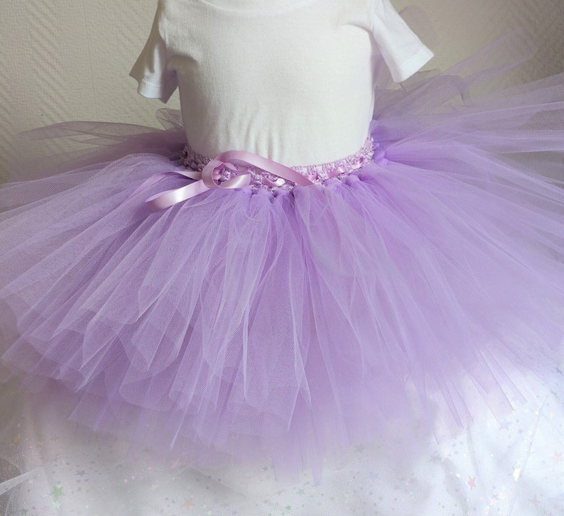 tutu bébé couleur lavande