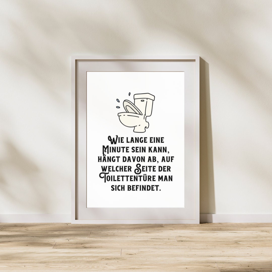 Digital Mural Toilet Saying Toilet Saying Instant Download Furnishing Gift Sayings Etsy