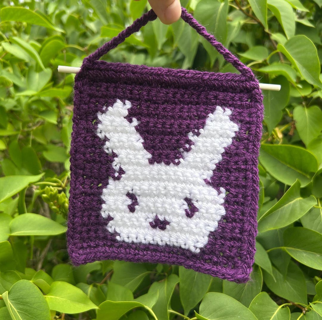 Mini Rabbit Crochet Tapestry Pattern - Digital Download PDF | Bunny ...