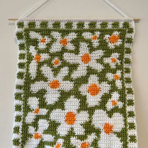 Matsumoto Hoji Frog Crochet Tapestry Pattern - Digital Download