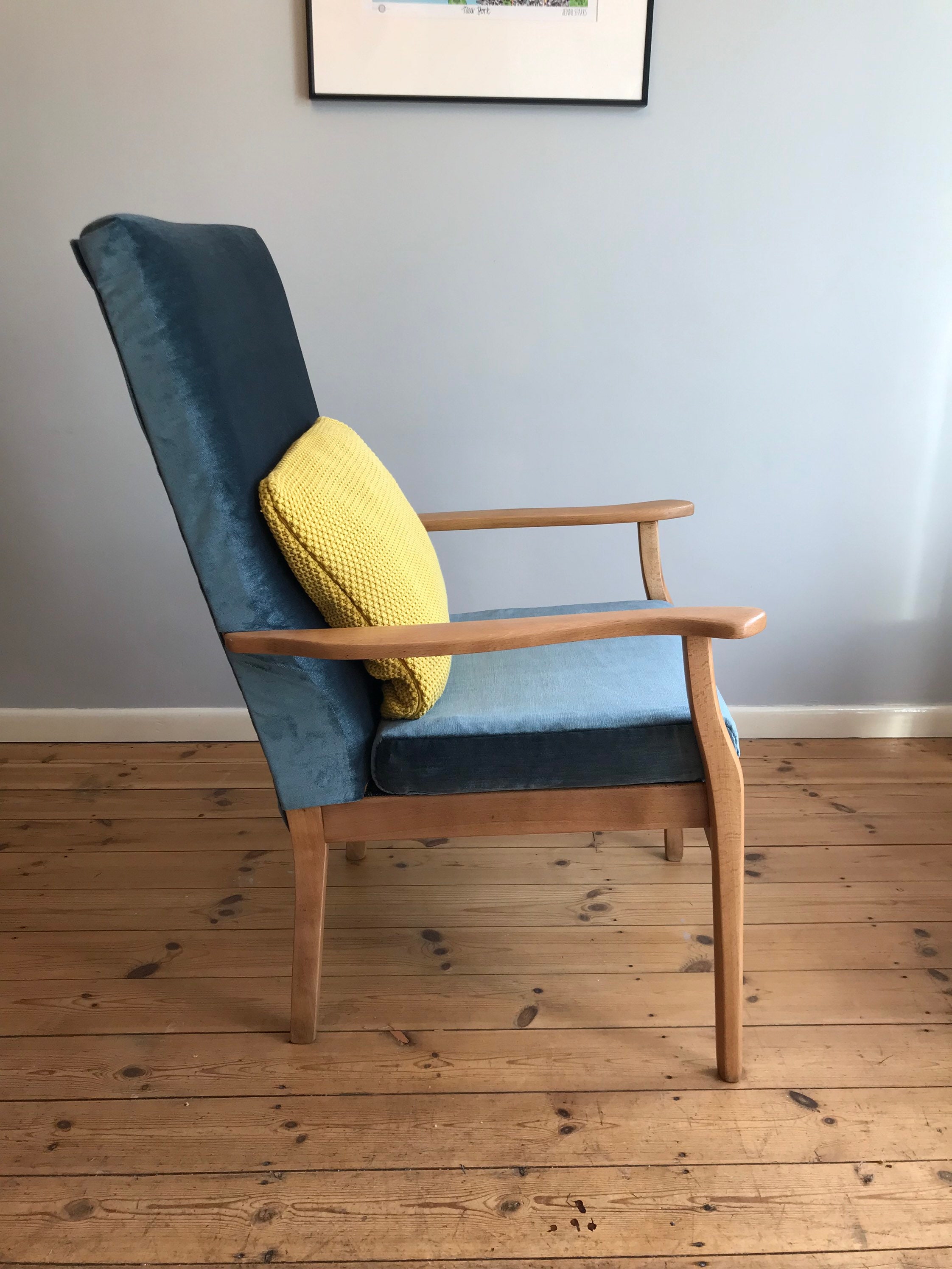 Fireside Armchair 1970s Refurbished Parker Knoll / Cintique Etsy
