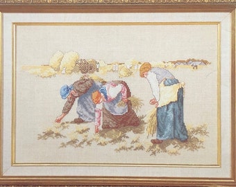 The Gleaners - Color Charts cross stitch chart