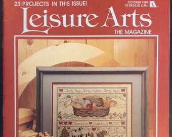Leisure Arts magazine, October 1989
