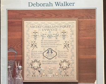 Deborah Walker Sampler,  The Chester County Collection