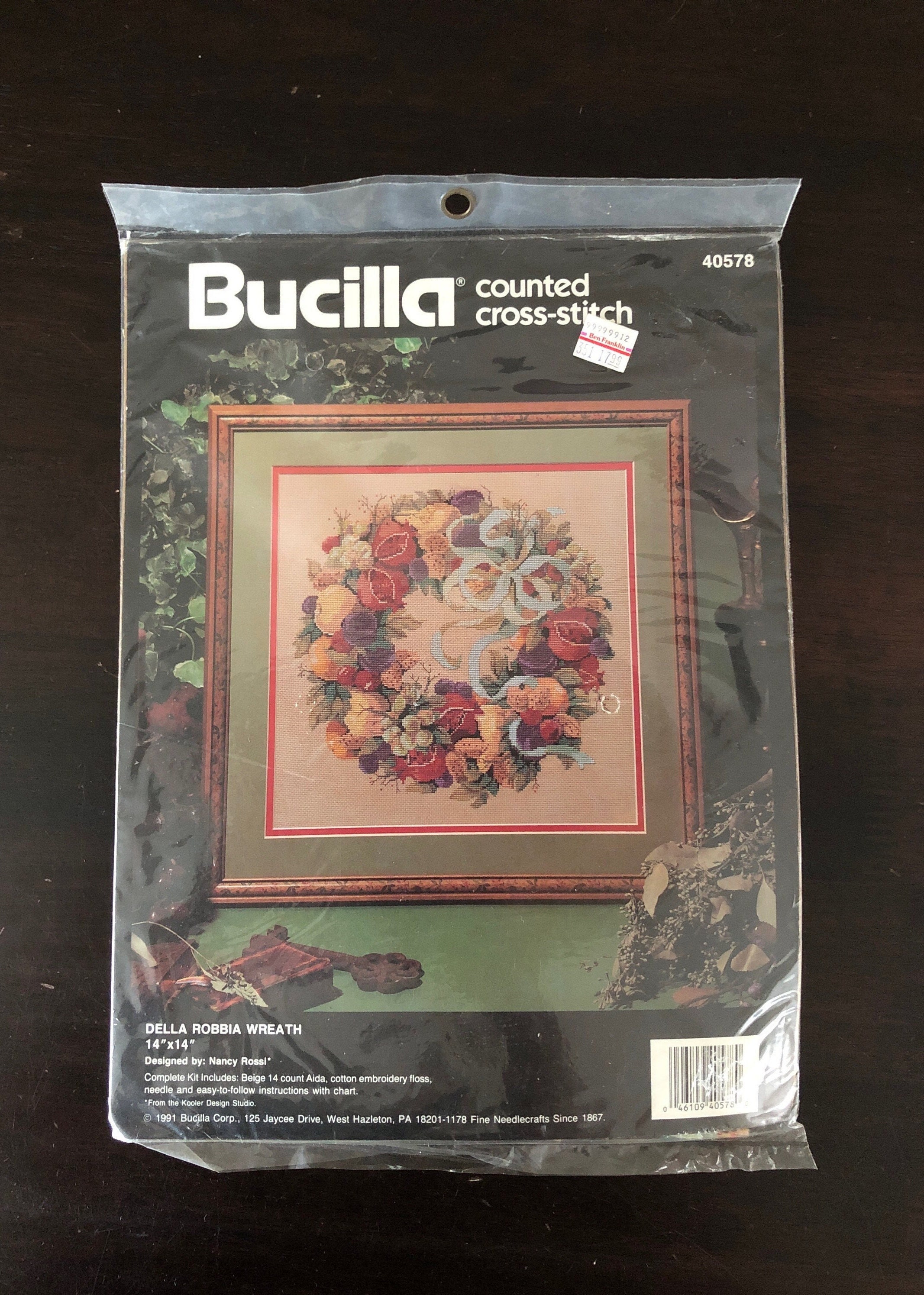 Bucilla® Classic Christmas Ornaments Counted Cross Stitch Kit