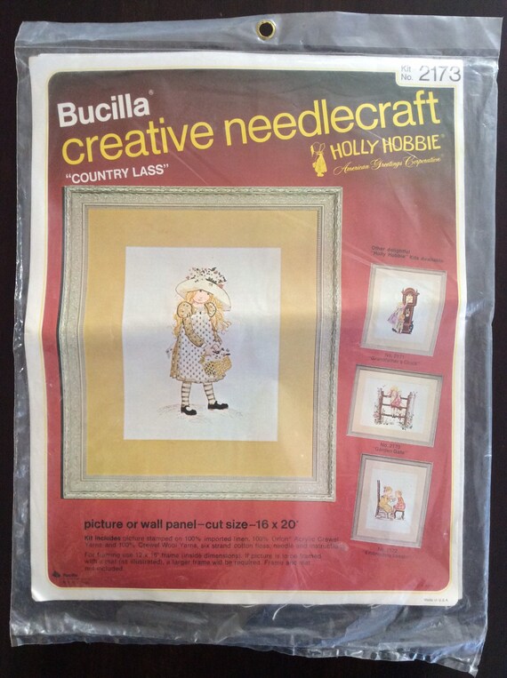 Bucilla Holly Hobbie Needlework Kit Unopened Etsy