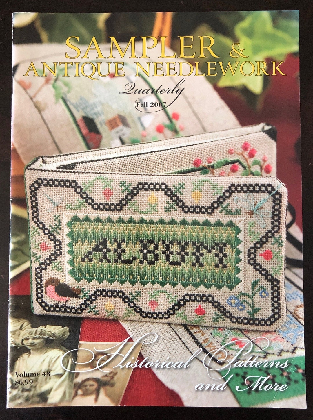 Sampler & Antique Needlework Quarterly Vol 48 Etsy Canada