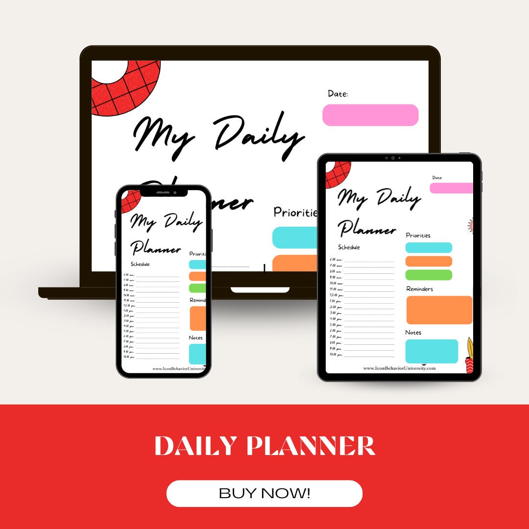 Daily Planner Pdf For Students