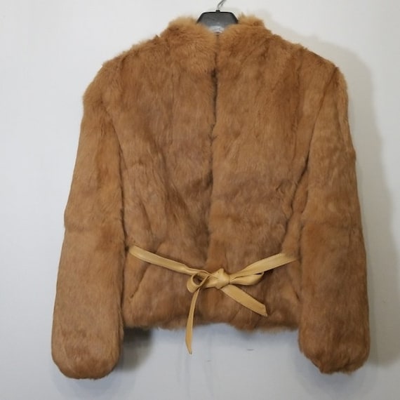 Vintage Rabbit jacket, vintage fur - image 1