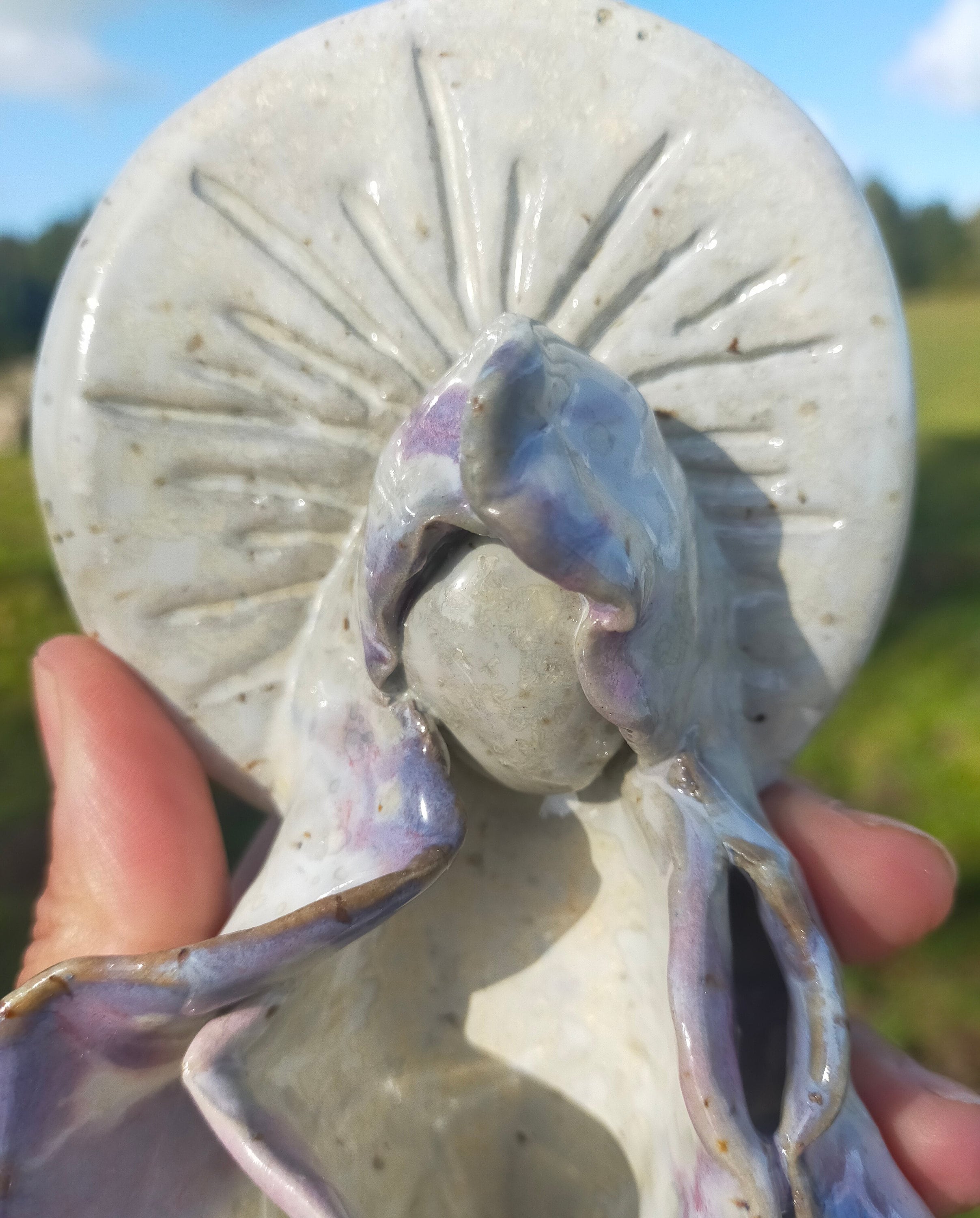 Ceramic Luminious Vulva Wall Art Etsy