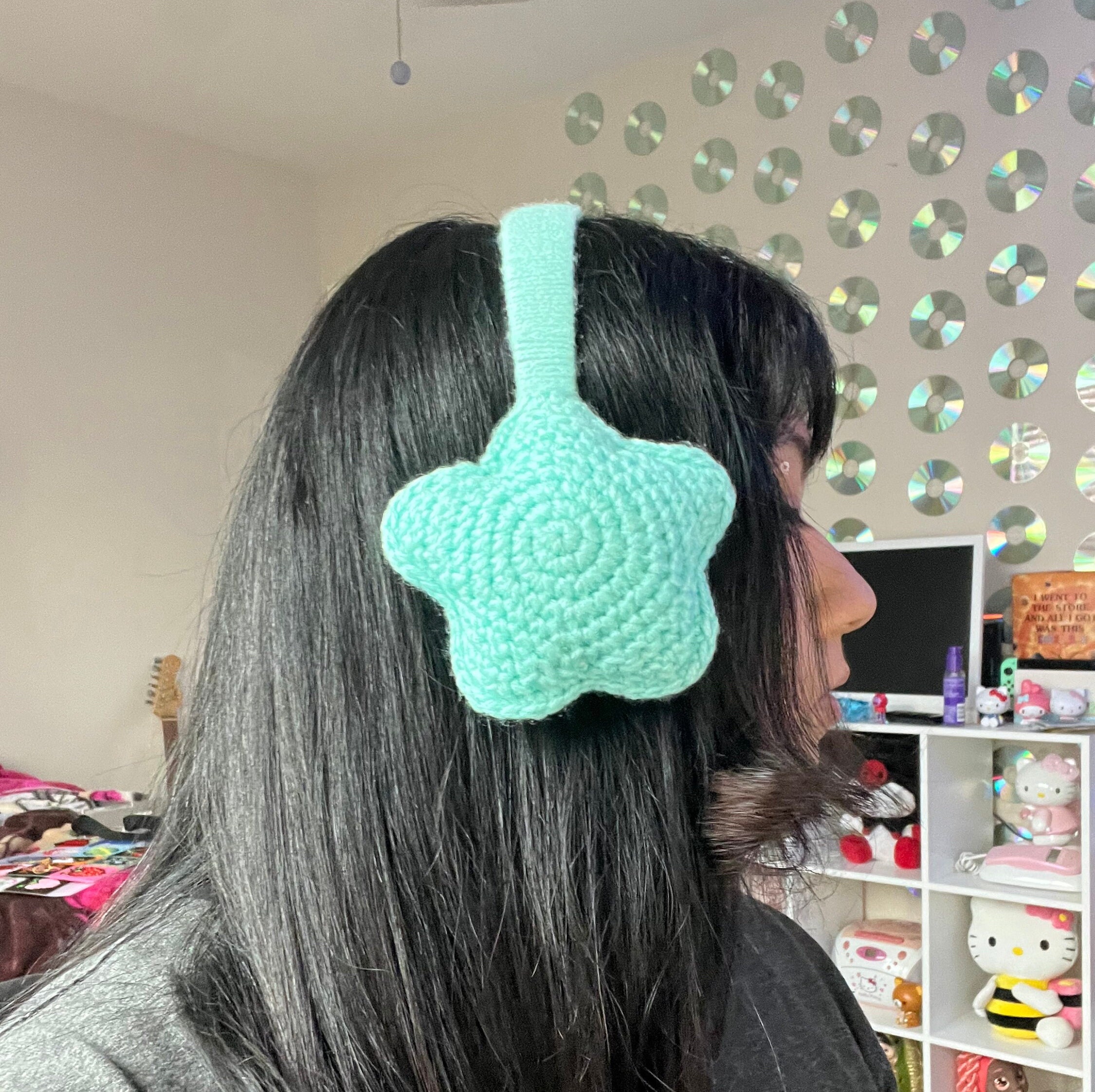 Crochet Star Earmuffs - Etsy display picture 2
