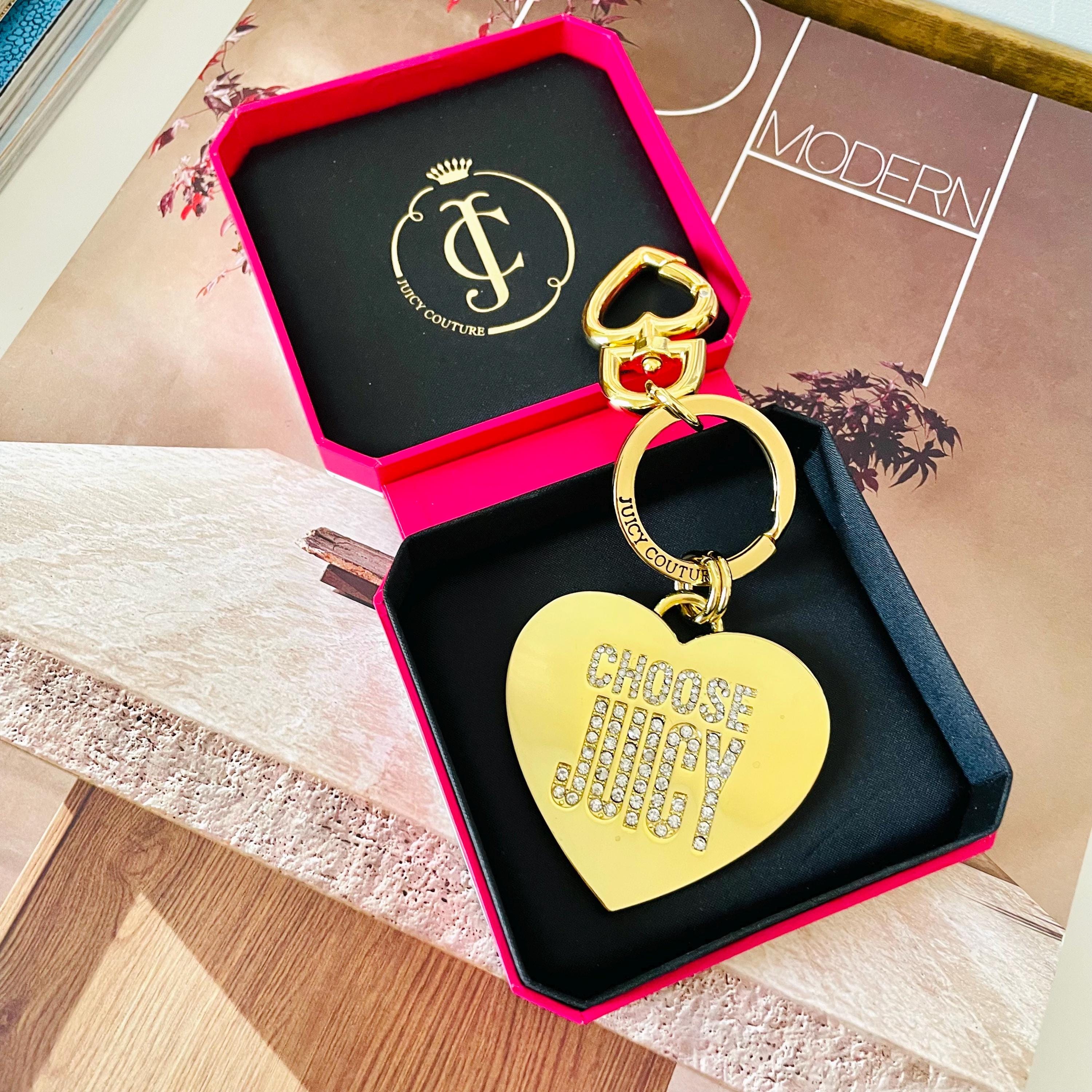 Vintage Juicy Couture Keychain - Etsy
