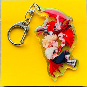 Rainbow kiribaku keychain