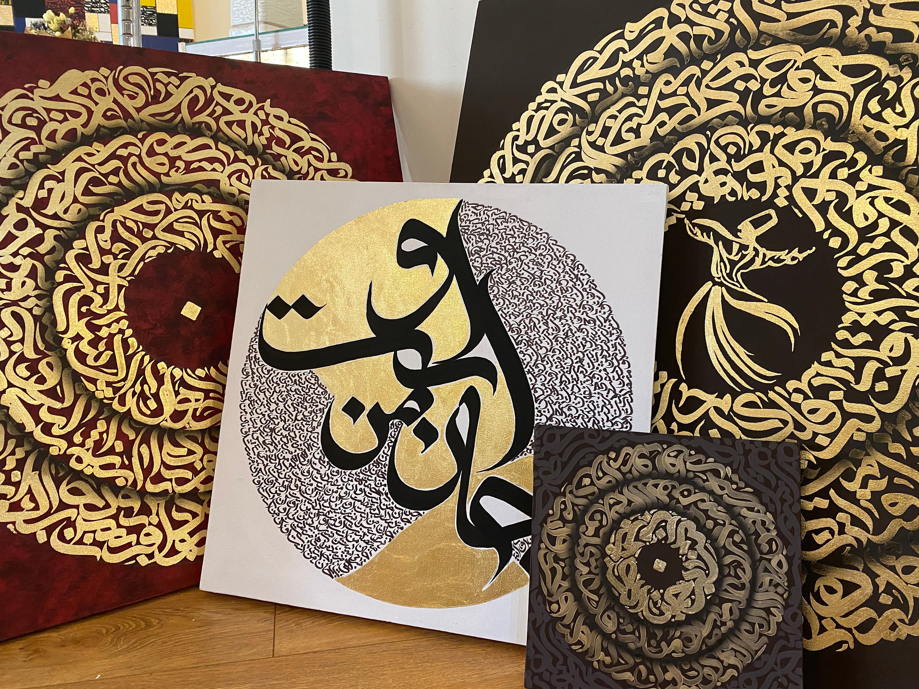 Rumi Poet Original Persian Calligraphy, Signed and Handmade - Etsy