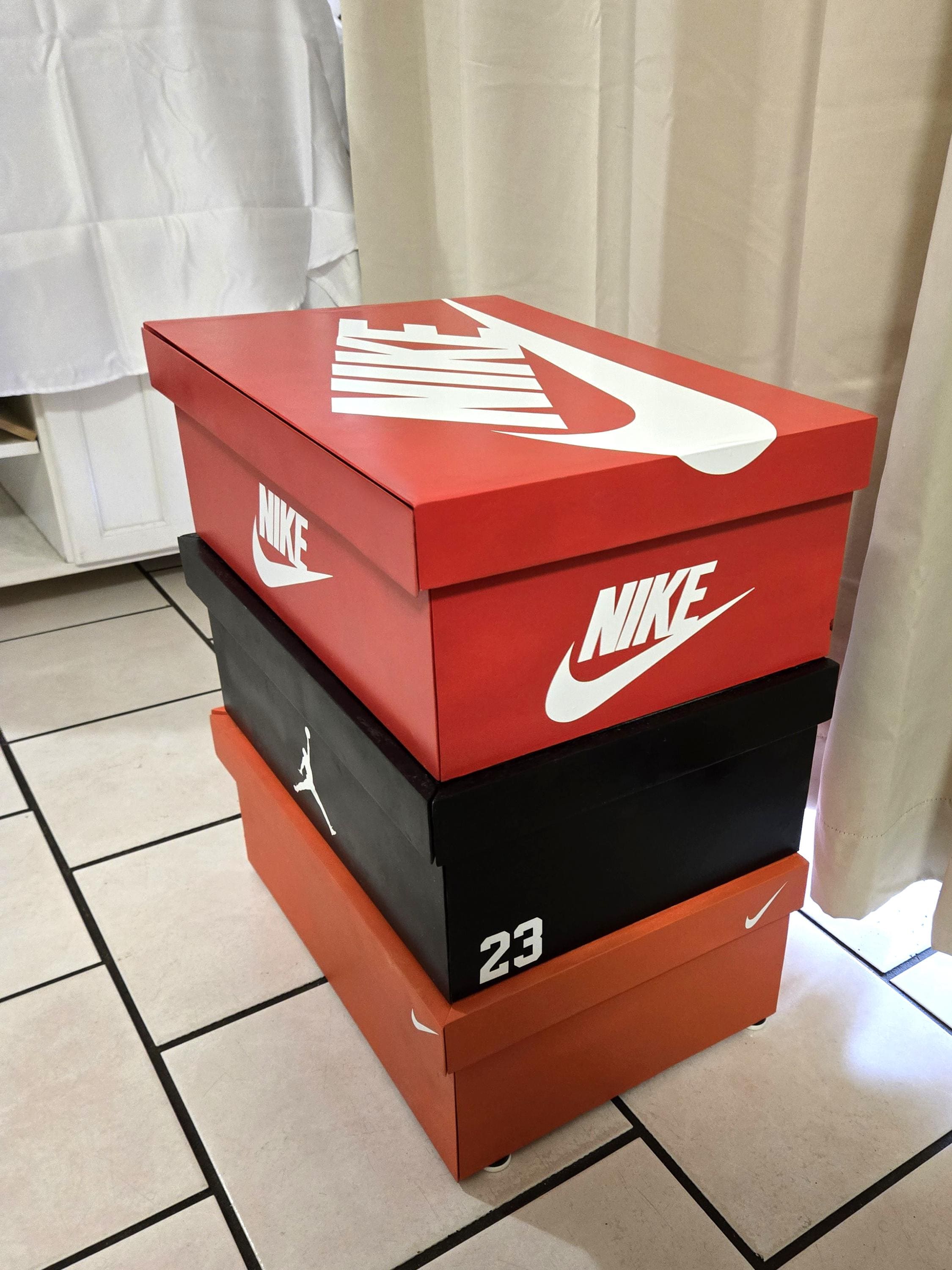 Nike Shoe Box Storage Etsy
