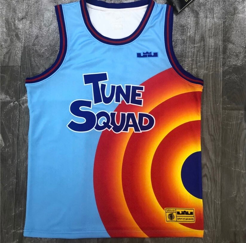 Lebron James Tune Squad Space Jame Jersey Looney Tunes | Etsy