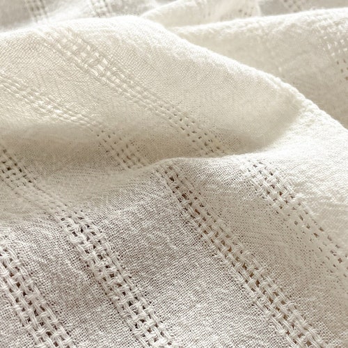 Eyelet Chiffon Fabric 58 Wide Fashion Fabric by the Yard Etsy