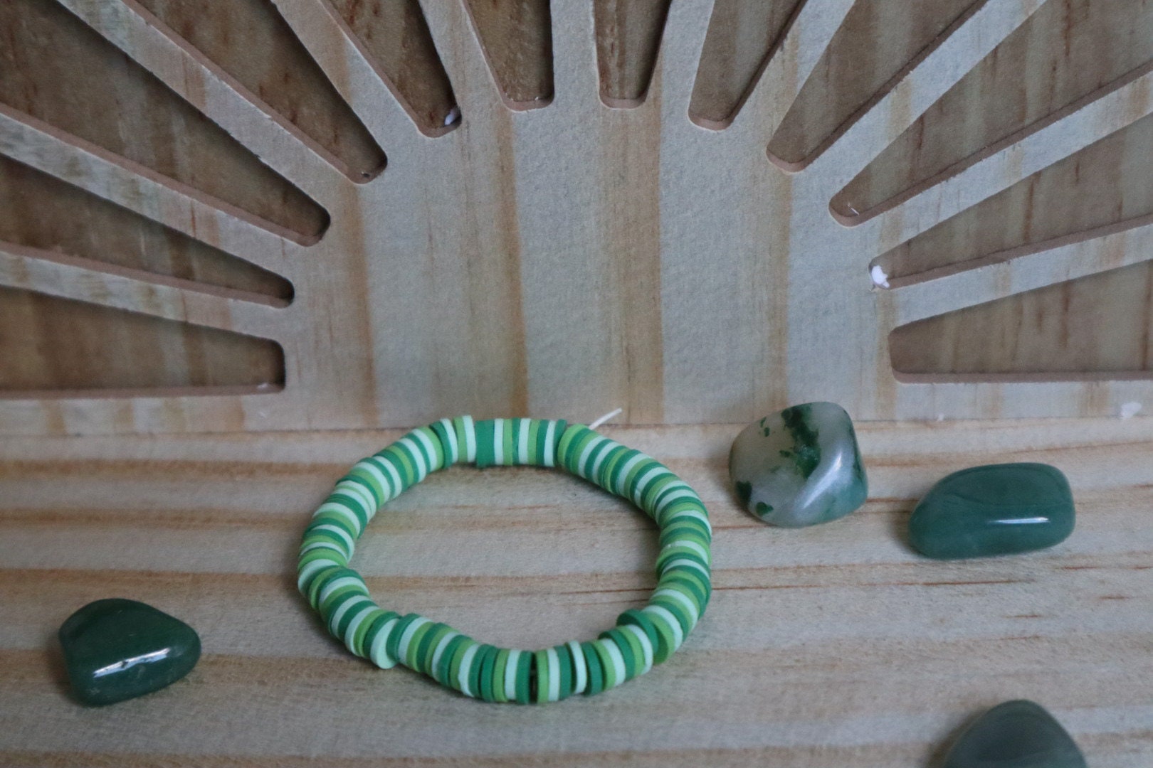 green clay bead bracelets｜TikTok Search