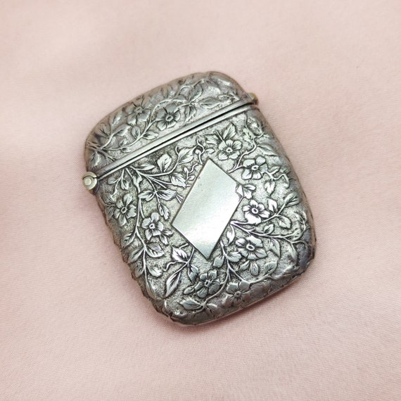 Beautiful Antique Victorian Silver Vesta Case For… - image 5