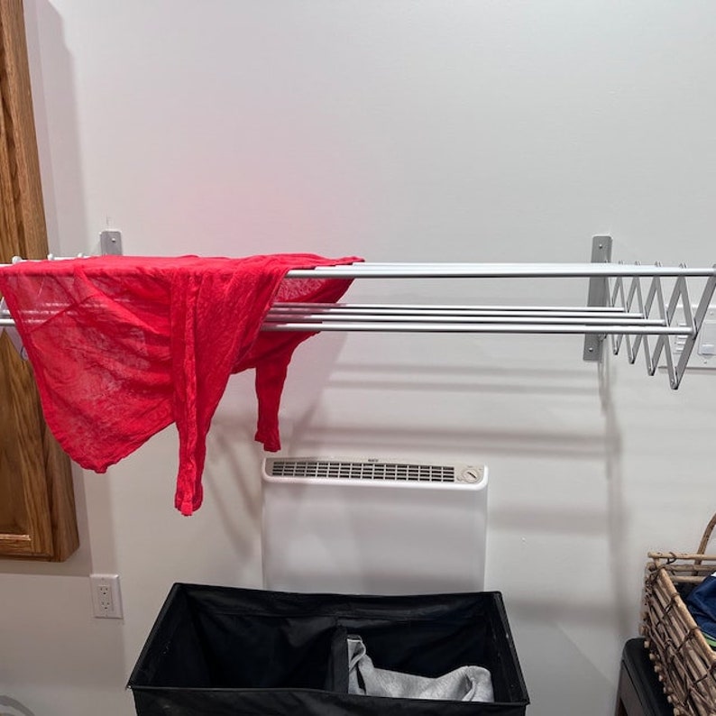 Drying Rack for Laundry, Wall Drying Rack, Laundry Room Drying Rack