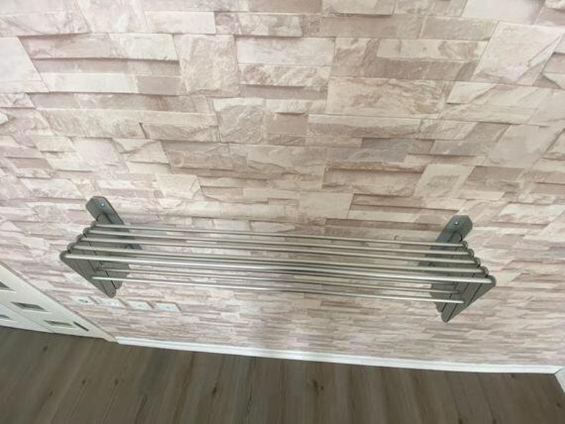 Wall Mounted Drying Rack Laundry Drying Rack Drying Rack Etsy