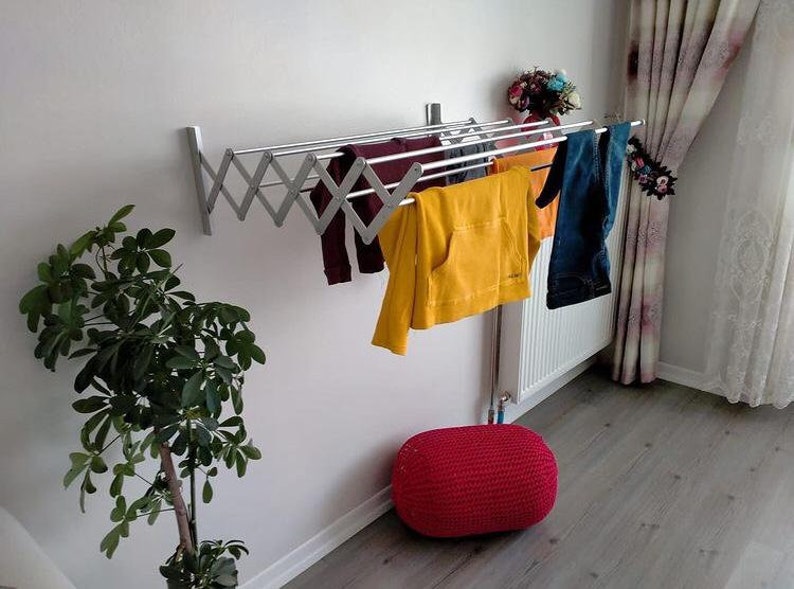 ClothesDryerShop Wall Drying Rack