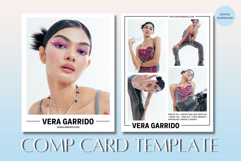 modeling-comp-card-template-comp-card-canva-template-etsy