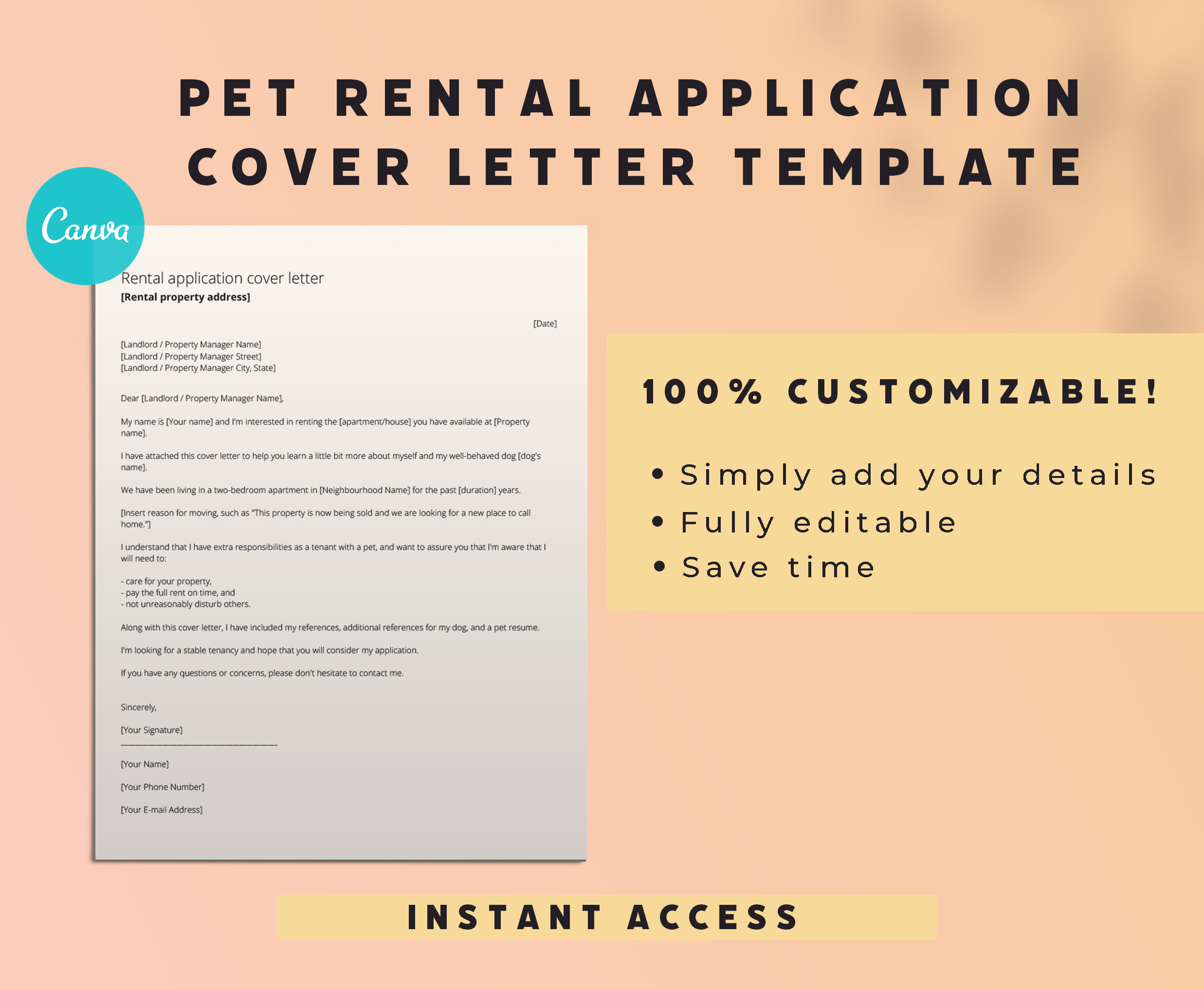 pet-resume-template-for-rental-applications-rental-cover-etsy