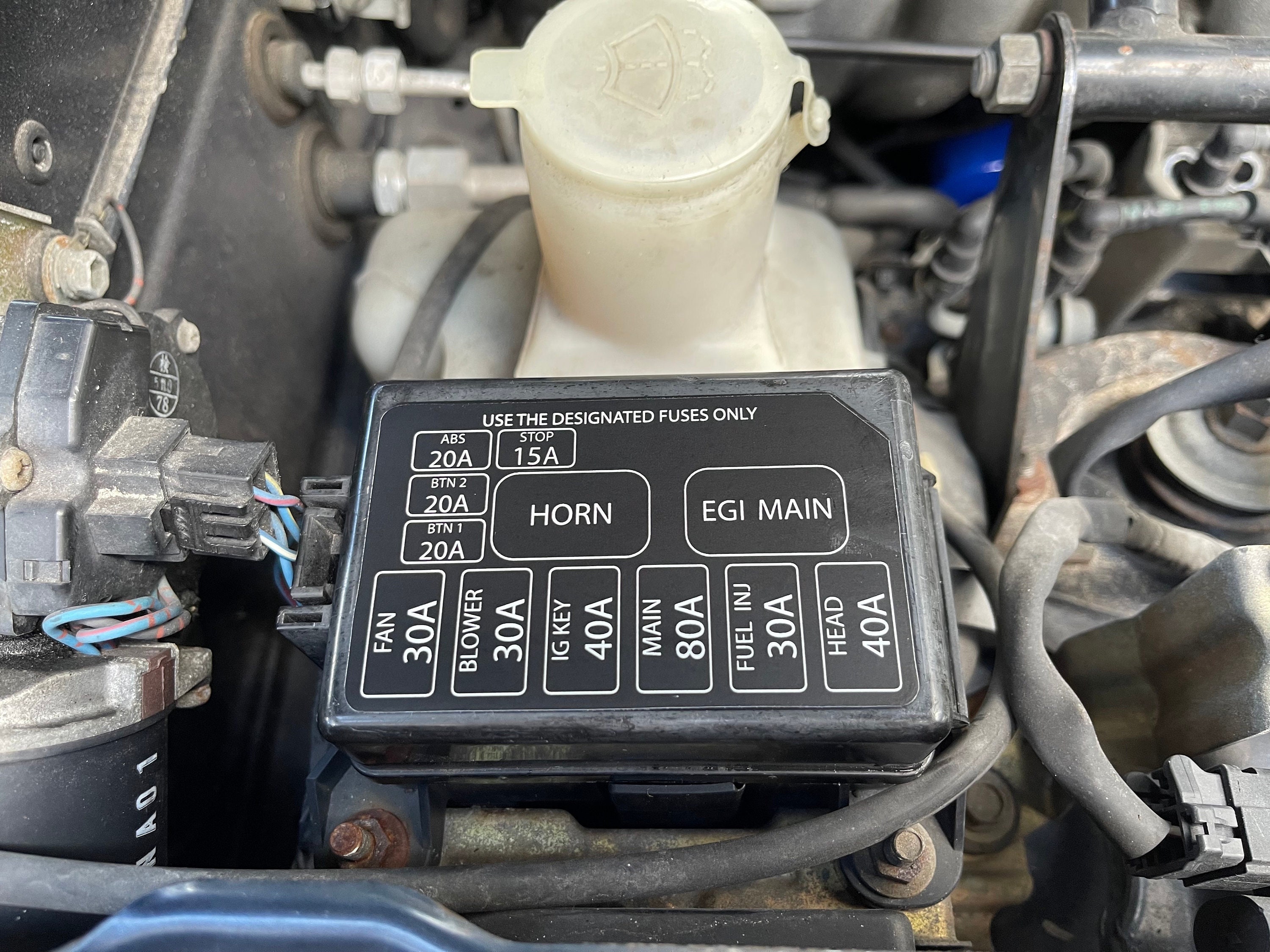 Mazda Miata MX5 NB Engine Bay Box Sticker Decal NC10 Etsy