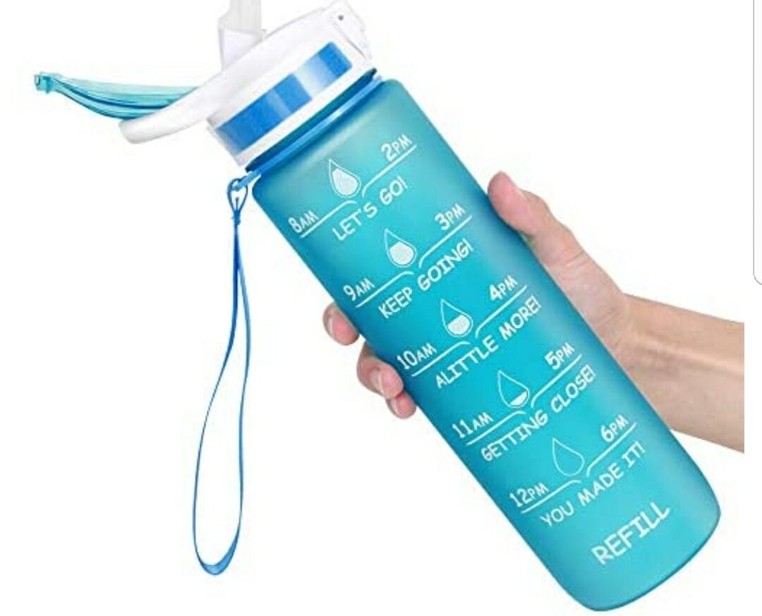 Office Water Bottle Desk Water Bottle Motivational Water Etsy UK