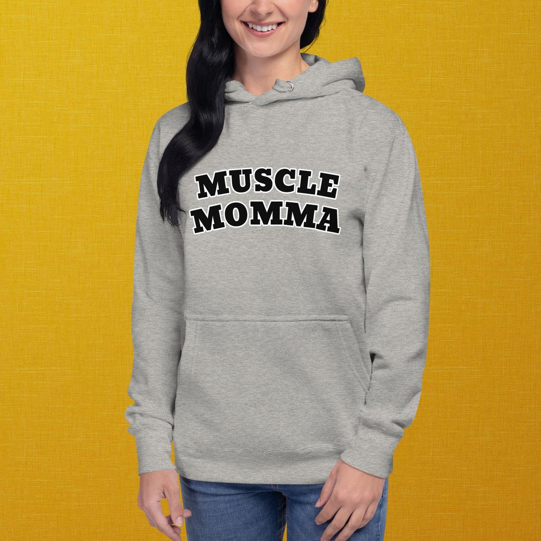 Gym Hoodie for Women, Women's Workout Hoodie, Muscle Mommy Hoodie