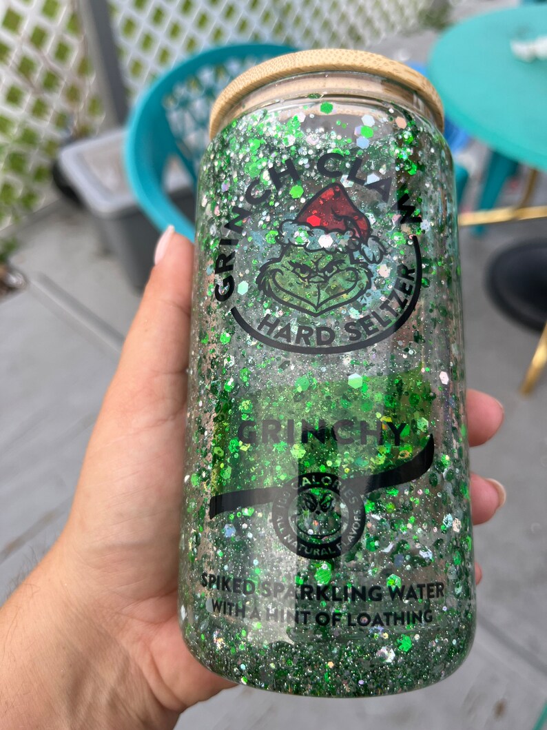 PREPURCHASE Blank Snow Globe Glass Sublimation Tumbler W Etsy