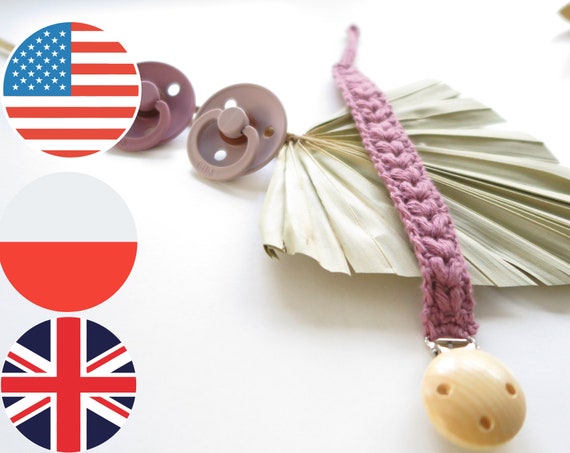 Catenella Ciuccio, 2 Pezzi Portaciuccio in Silicone per Massaggiagengive, Pacifier Clip, Catenella per succhietto, Adatto a Tutti i Ciucci Giocattoli per la Dentizione del Bambino, Stile Elefante