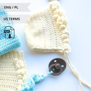 Crochet Baby Hat Pattern, Frilly Crochet Pattern, Newborn Baby Hat Pattern, Baby Hat Pattern Only, Pattern Instant Download, Easy