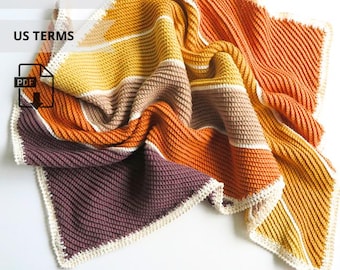 Manta de bebé a crochet con video, hermosa manta a crochet, manta sencilla a crochet, patrón de manta de bebé a crochet, manta c2c.