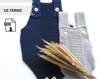 Mono de crochet, patrón de bebé de crochet, recién nacido de crochet, mono Lowly de crochet, mono de crochet byaby, regalo de bebé de crochet