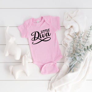 Little Diva Baby Bodysuit ♥ | Cute Infant Clothing