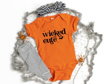 Wicked Cute Baby Bodysuit ♥ | Cute Halloween Baby Clothing