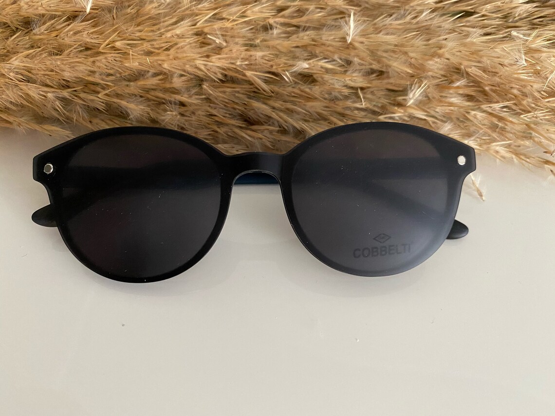 Clipon glasses 4816 142 Clip on eyewear Round glasses Etsy